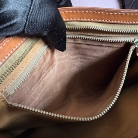 Celine Brown and Tan Clutch - Picture 9 of 9